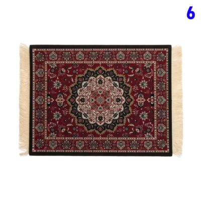 Anti-slip Table Decoration Mice Mat Persian Rug Style Desk Cushion Mousepad