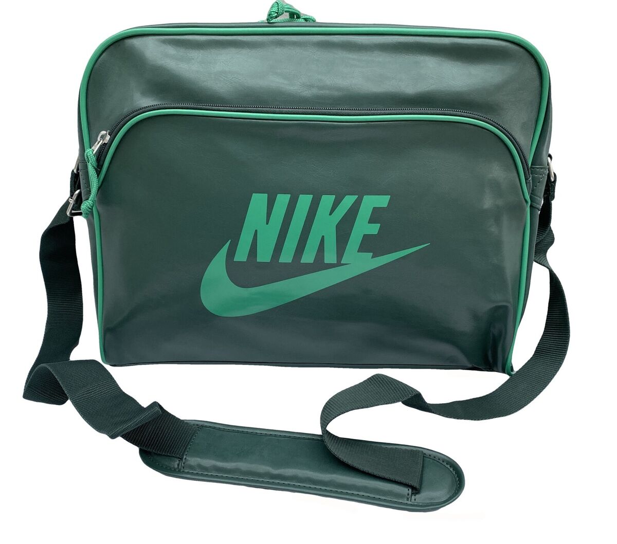 Vintage NIKE Unisex Heritage SI Track Shoulder BA4271 Green | eBay