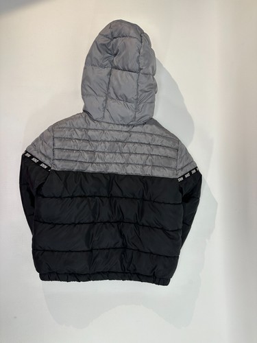 Nike Kids two-tone Puffer Jacket with zip front closure Sz Lg - Picture 2 of 12