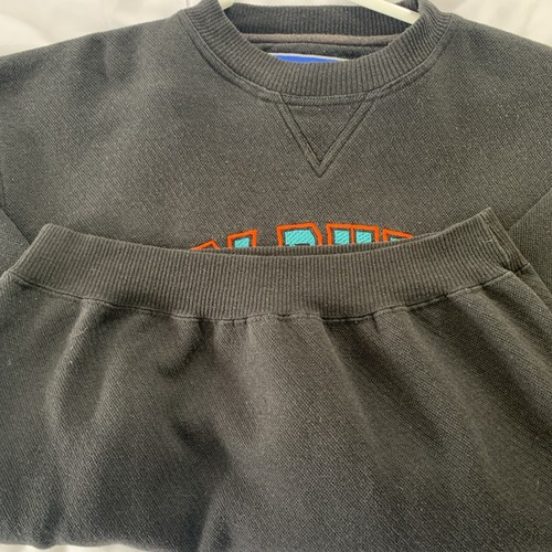 Miami Dolphins NFL Authentic Proline Black Knit Sweater Medium Logo Athletic - Picture 7 of 11