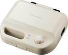 Vitantonio VWH-50-I Waffle & Hot Sandwich Baker Ivory 2 Types of Plates AC100V