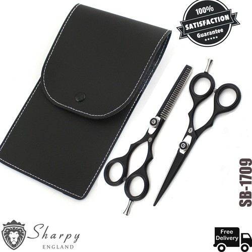 Nuevo Negro Corte de Pelo Peluquería Peluquería Salón Tijeras para Cabello Bolsa - Imagen 5 de 5