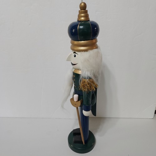 Nussknacker Weihnachten Signatur 1995 Sammlerstück Nutcracker Suite Handarbeit 15" - Bild 3 von 13