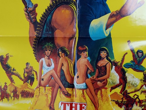 Affiche de film originale d'une feuille Stranger & the Gunfighter-Van Cleef-1976 27 x 41 - Photo 6 sur 6