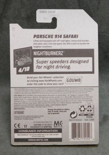2020 Hot Wheels 242/250 Porsche 914 Safari - P-Hülle - Bild 3 von 3