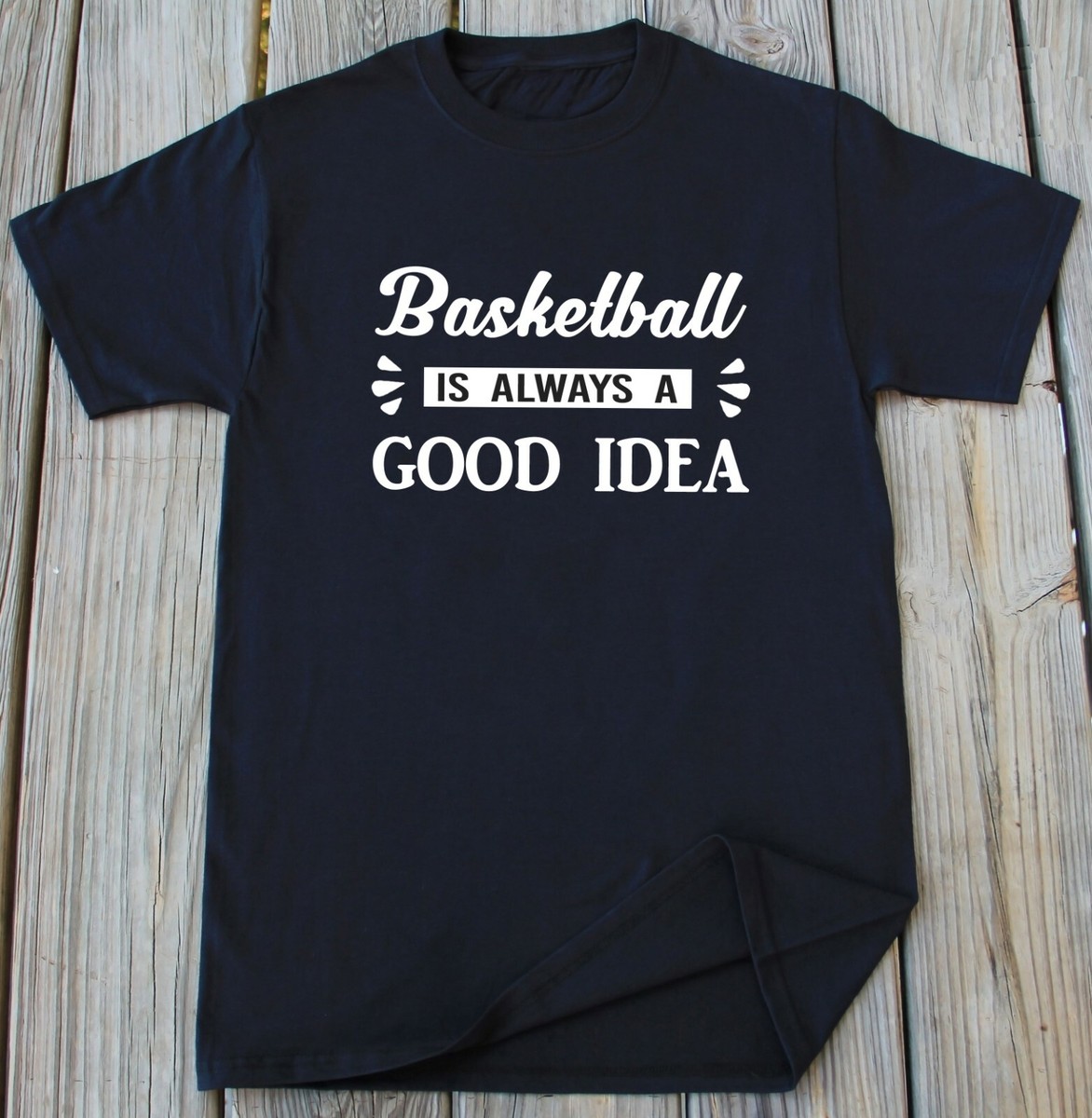 Basketball Black T-Shirts Team Lovers Basketball Black T-Shirts Team Lovers