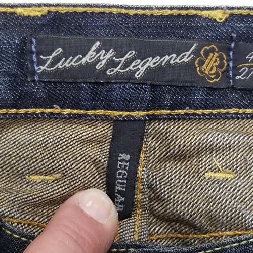 Lucky Brand Legend Made in USA Women Blue Jeans Size 4 (Measures 32x33) - Picture 9 of 16