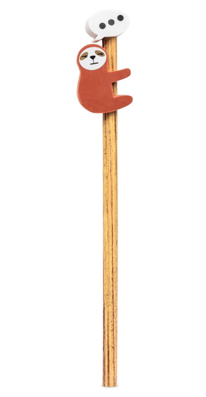 SLOTH PENCIL AND AND AND ERASER - 35183 STATIONERY EMOJI KIDS FUN NOVELTY PARTY CREATIVE 168062 SLOTH PENCIL AND AND AND ERASER - 35183 STATIONERY EMOJI KIDS FUN NOVELTY PARTY CREATIVE 168062