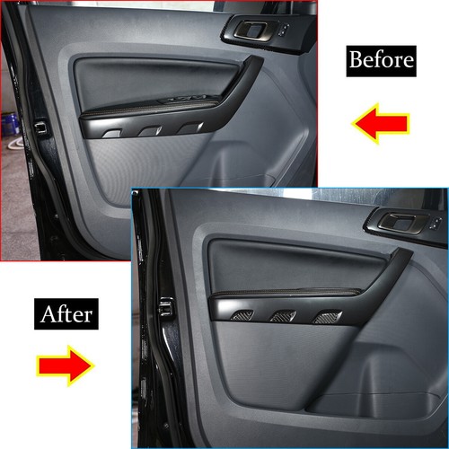 Car Inner Door Panel Decoration Sticker For Ford Ranger Wildtrak 2015-2021 10PC - Picture 3 of 12