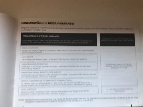NISSAN Serviceheft 2023 ORIGINAL Inspektionsheft Servicenachweis Service 2023 g - Bild 2 von 8