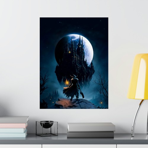 Video Game Poster, Medieval Fantasy, Gothic Game Print, Gift for Gamers. - Picture 5 of 22