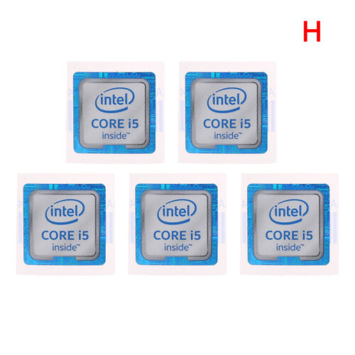 5 stücke Notebook Desktop Computer Core i5 Serie Aufkleber Dekorati$r - Bild 12 von 18
