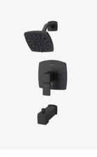 Pfister LG89-8DAB 1-Handle Tub & Shower Trim Kit - Matte Black
