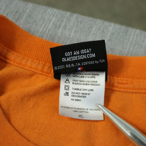 2002 Dragon Ball Z Super Saiyan 3 Shirt Men Sz M Orange KaKarot Goku VTG Tshirt - Picture 12 of 14