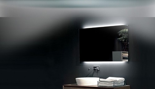 BADEZIMMER Spiegel Hintergrundbeleuchtung KIT --- Verwendung mit JEDEM Spiegel über Waschtisch oder anderen  - Bild 8 von 12