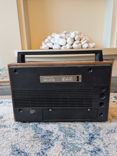 Vintage Selena Vega 215 USSR Soviet Russian Radio. ~1979. UNTETSED SEE DESCRIPT - Picture 3 of 6