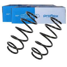 2x PROFLEX FAHRWERKSFEDERN VORNE passend für SKODA SUPERB VW CC PASSAT | PX1-040