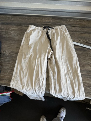 Vintage Gramicci Pants Men 34-L Capri Baggy Belted Stretch Climbing Hiking - Picture 1 of 10