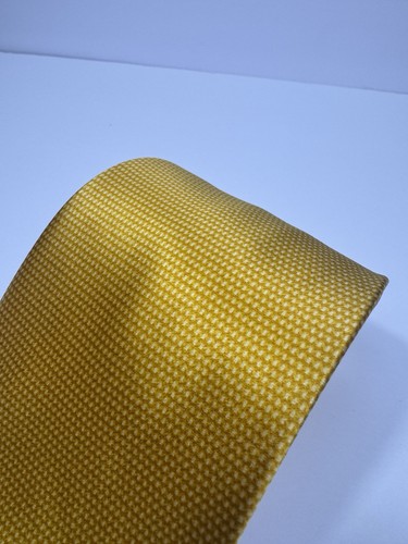 Brioni Krawatte Seide 3,5” x 60,5” Italien Gold Designer Luxus Modern Business - Bild 2 von 9