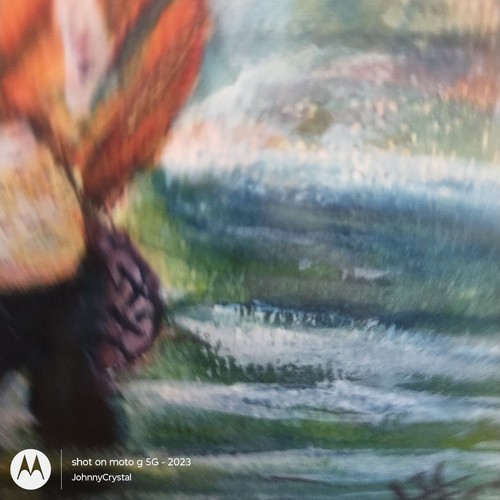 Pintura de pesca deportiva vintage de colección pesca con mosca acuarela Howakowski? - Imagen 4 de 6