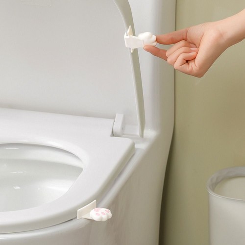 2Pcs Hygienic Toilet Presser Reusable Toilet Cover Opener Home Decor - Picture 8 of 10