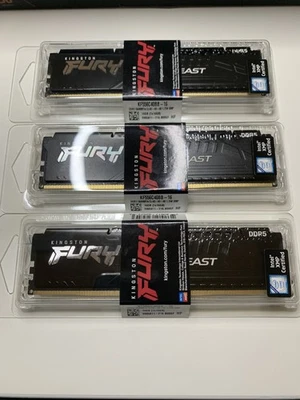 Kingston FURY Beast BLACK (1 x 16GB) DDR5 6000MHZ CL30 KF560C30BBE-16 RAM