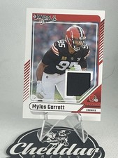 2024 Donruss Threads Myles Garrett #DTH-MGA Cleveland Browns NFL Football Patch