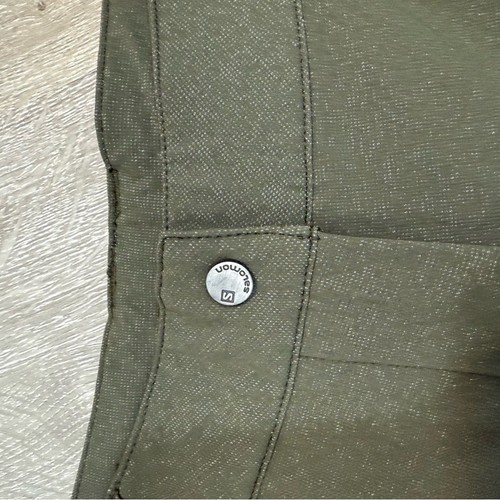 Salomon Wayfarer AS Pantalones Cónicos Regulares Para Mujer Exterior Verde Senderismo EE. UU. 8 - Imagen 8 de 13