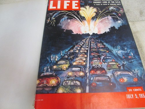 VINTAGE LIBRARY LIFE BOUND MAGAZINE HARDCOVER BOOK VOLUME 37, JULY-AUGUST 1954. - Picture 5 of 15