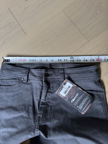 Pantaloni Outdoor Research Goldbar Uomo 30x32 Tempesta Escursionismo Outdoor Performance Nuovi senza etichette - Foto 8 di 8