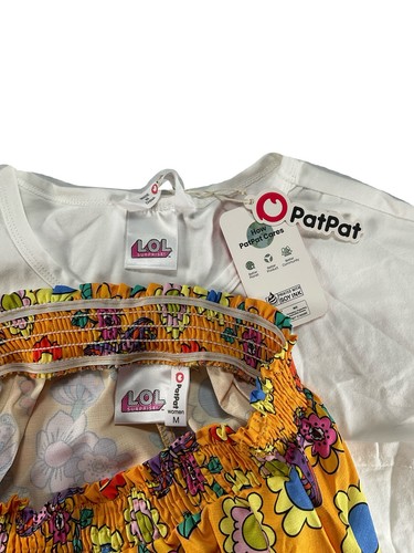 L.O.L. Überraschung! Mommy & Me Outfit Set Blumen Rock Knoten zum Binden T-Shirt Erwachsene M - Bild 7 von 8