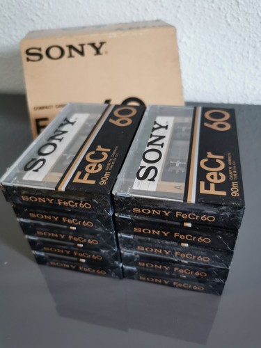 Boite De 10 Cassettes Sony Fecr - Photo 3/8