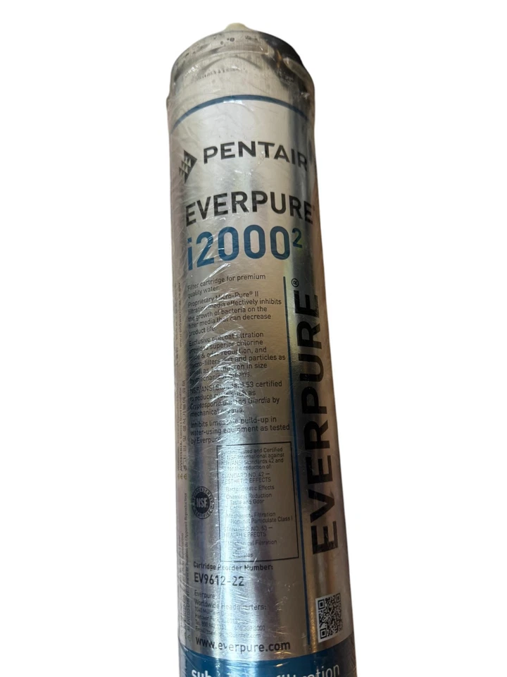 Pentair Everpure i2000² EV9612-22 Water Filter Cartridge–Genuine OEM Replacement - Image 3 of 4