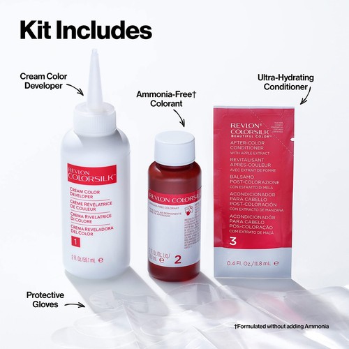 Revlon Colorsilk Beautiful Color Permanent Hair Color, Long-Lasting... - Picture 4 of 9