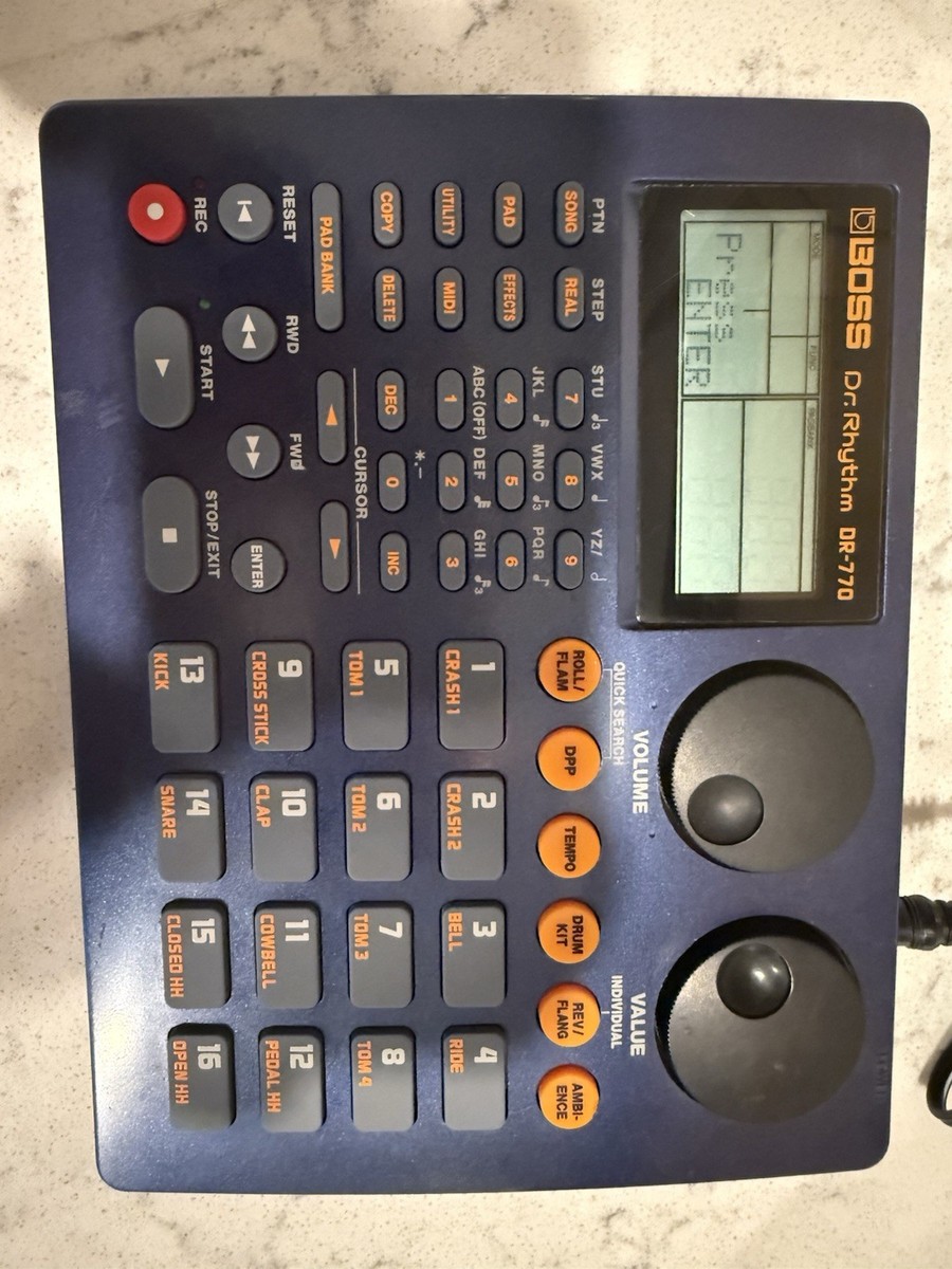 Boss DR-770 Dr. Rhythm Drum Machine for sale online | eBay