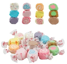 Taffy Town Salt Water Taffy, 12 Assorted Flavors, Soft & Chewy Candy (4 Pounds)