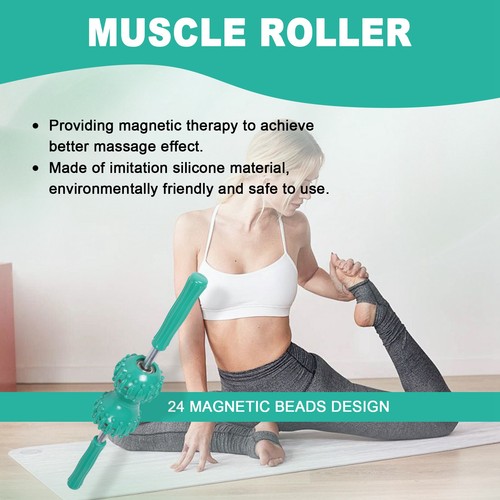 Multifunktionale magnetische Massagerolle Muskelentlastung Wirbelsäule Kneifen 1085 - Bild 5 von 7