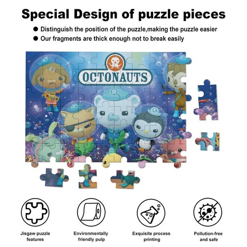 Octonauts Jigsaw Puzzle 70 Pieces Birthday Gift for Kids Easy To Assemble - Picture 5 of 7