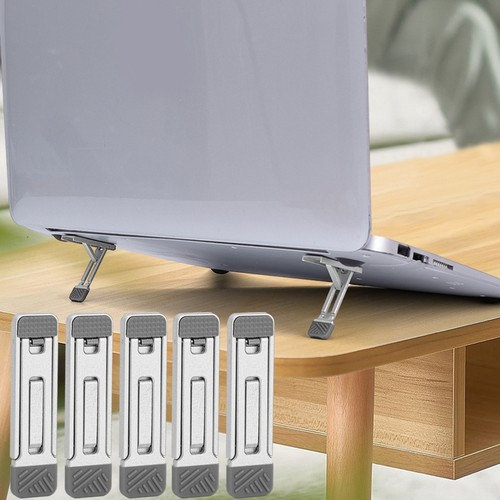 2X (Support Métal Pliable Universel pour Tablette Ordinateur Portable T2X5)2312 - Photo 2/10