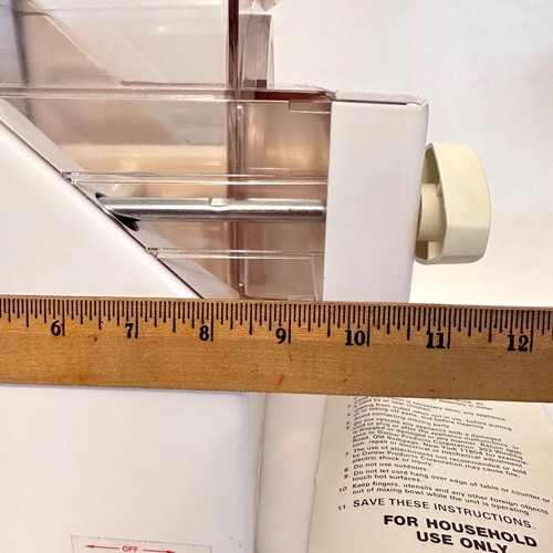 Vintage Osrow X1000 International Pasta & Dough Machine Mixer - Works Great! - Picture 16 of 19