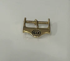AUTHENTIC 14MM Gucci Watch Band Buckle Gold Tone  Free Shipping