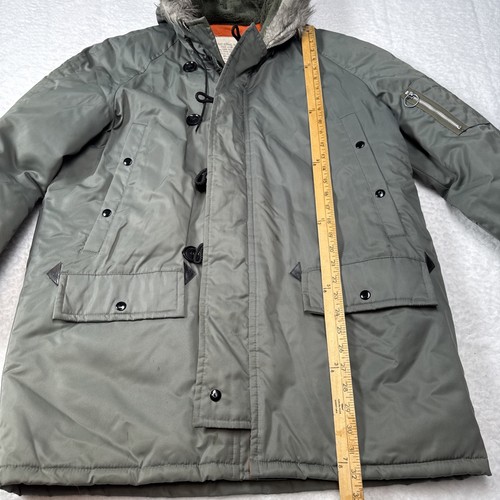 Vintage Military Flying Fur Parka N3-B Jacket Sz 44 Golden Fleece WPL-5344 Japan - Picture 4 of 11