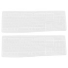 2Pcs Keyboard Covers Waterproof Keyboard Film Compatible for MK270