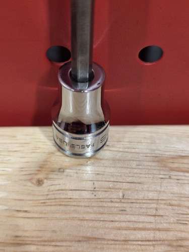 Snap-on Tools FA6LE 3/16" NICE 3/8" Drive LONG Hex Bit Chrome Socket Driver USA - Picture 10 of 24