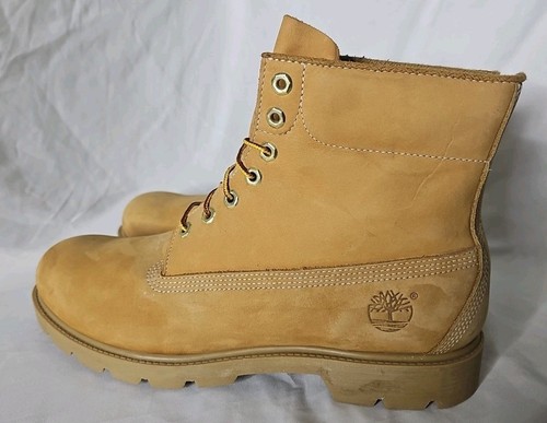 Timberland 8 Inch Basic Wheat Waterproof Construction Boot #10066 Size 13 EUc - Bild 3 von 8