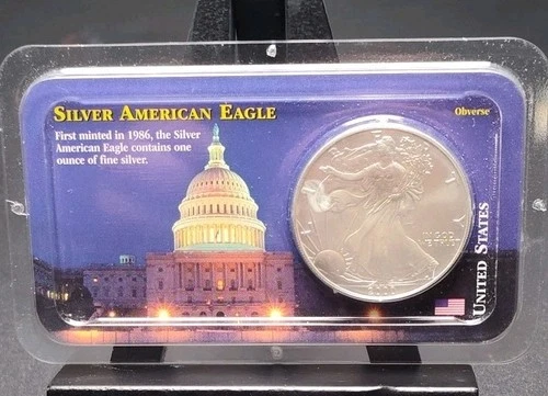 SILVER American Eagle One Ounce 1 Oz fine silver