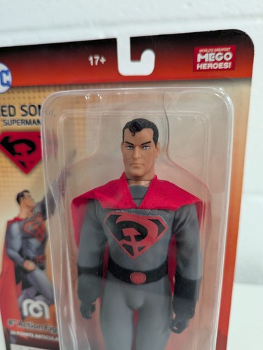 DC Comics Red Son Superman Mego 8" Action Figure - Picture 2 of 4
