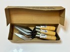 NOS Marshalltown USA 4pc 45-5 Pointing Trowel w/ Hardwood Handle, 5 x 2-1/2"