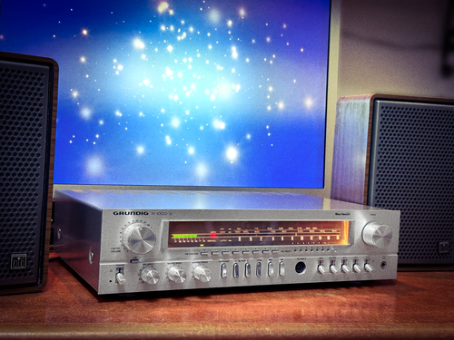 GRUNDIG R-1000 ๐RaRe๐ German Vintage Stereo Receiver - Picture 3 of 5