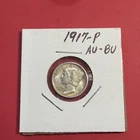 1917 P Mercury Dime AU-BU